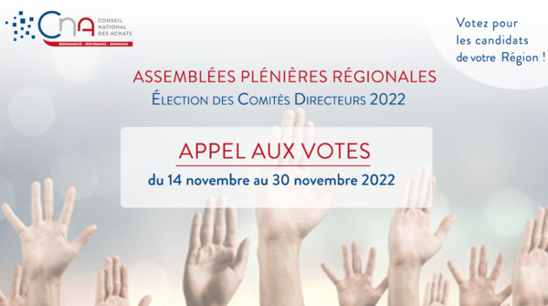ELECTIONS DES COMITES DIRECTEURS REGIONAUX | Appel aux votes !