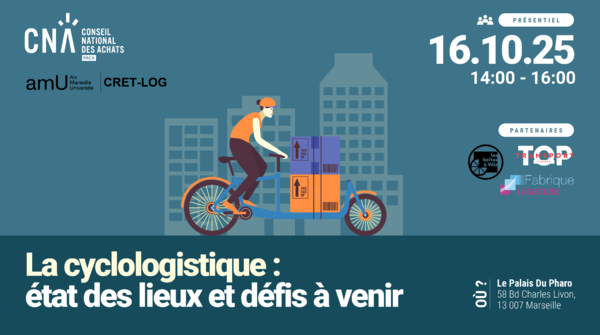 PACA | Salon TOP TRANSPORT 2025 - La cyclologistique : état des lieux et défis à venir !