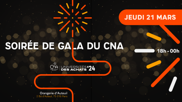Soirée de gala | Universités des Achats 2024