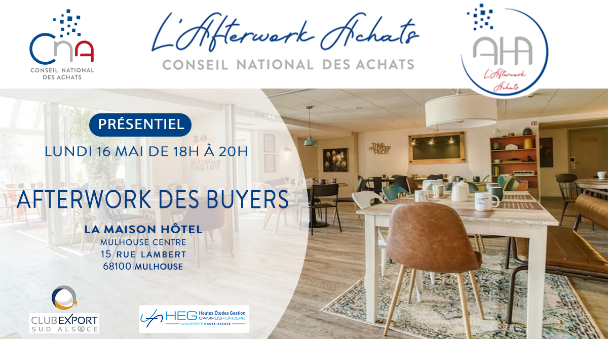 Afterwork des buyers - Mulhouse