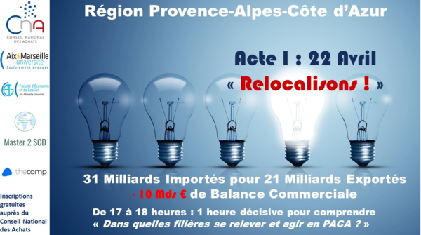 Webinar PACA | Quels leviers pour relocaliser les filières stratégiques en PACA ? 