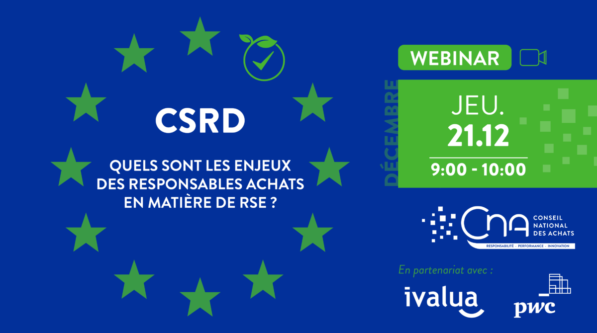 CSRD  : Quels sont les enjeux des responsables Achats en matière de RSE ?