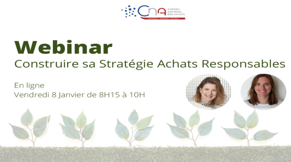 WEBINAR | Construire sa Stratégie Achats Responsables