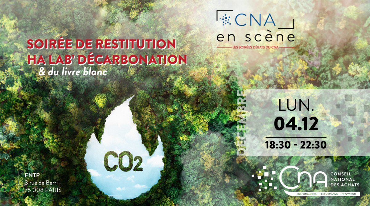 CNA en scène | HA Lab' décarbonation
