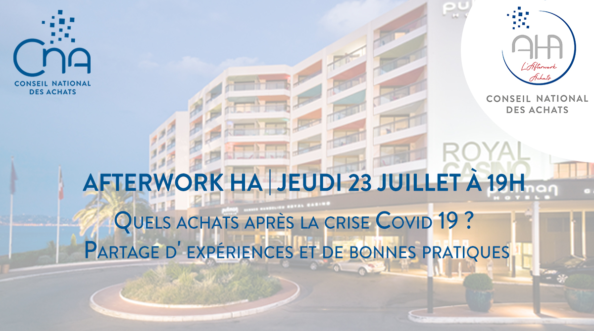 Afterwork HA | Quels achats après la crise covid-19 ?