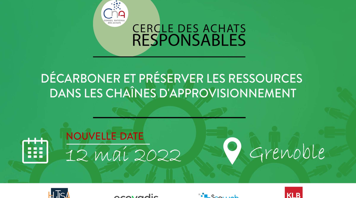 CERCLE DES ACHATS RESPONSABLES 2022