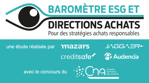 [Terminé] Baromètre 2022 « ESG et Directions Achats »