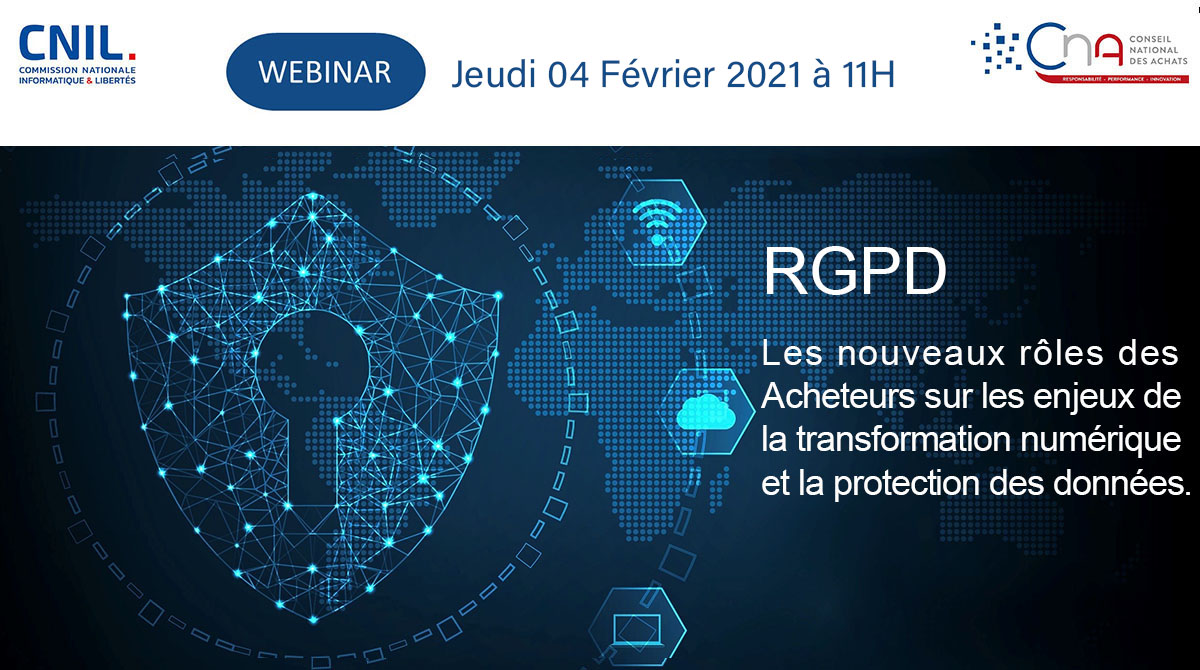 Le RGPD : les nouveaux rôles et responsabilités des Acheteurs sur les enjeux de la transformation numérique et la protection des données