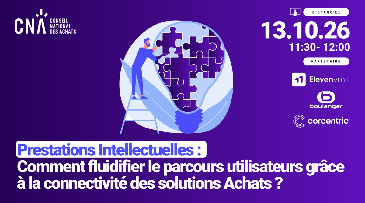 Prestations Intellectuelles : comment fluidifier le parcours utilisateurs grâce à la connectivité des solutions Achats ?