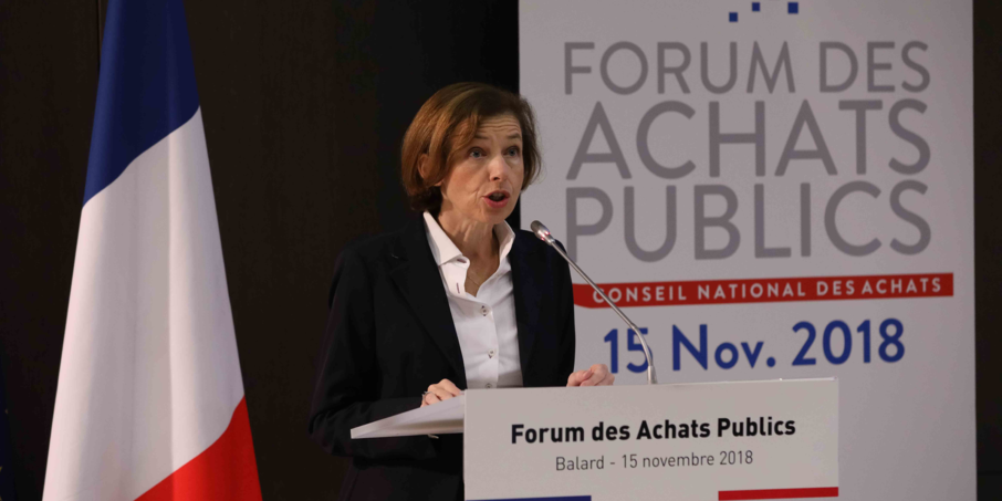 Le discours de Florence Parly, ministre des Armées lors du Forum des Achats Publics 2018 !