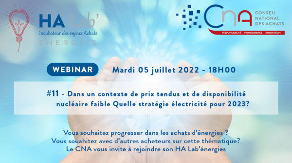 HA Lab' énergies N°11 | Dans un contexte de prix tendus et de disponibilité nucléaire faible, quelle stratégie électricité pour 2023?