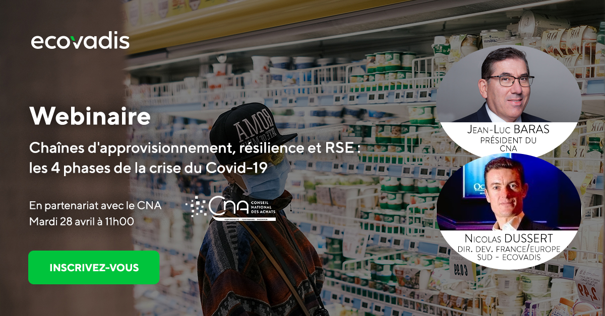 Replay | Chaînes d’approvisionnement, résilience et RSE   les 4 phases de la crise du Covid 19 