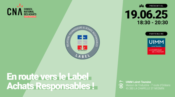 Centre-Val de Loire | En route vers le Label Achats Responsables !