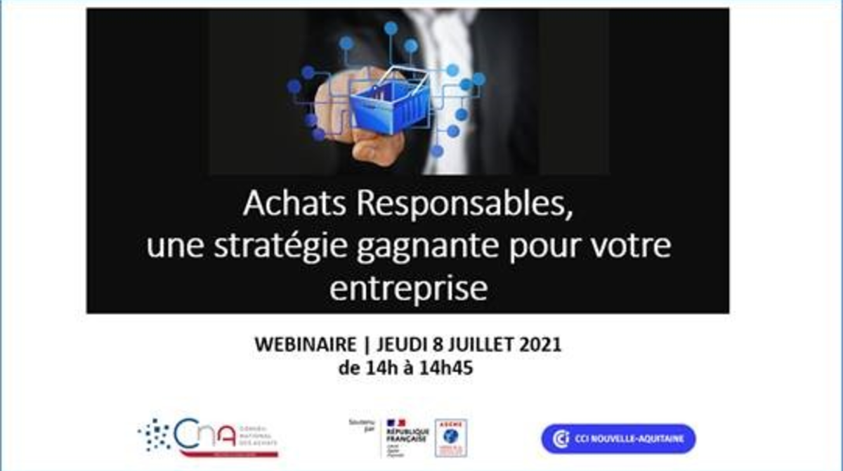 Webinar | Achats responsables, une stratégie gagnante pour votre entreprise !