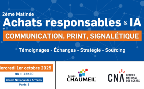 2ème Matinée Achats responsables et IA en Communication, Print, Signalétique
