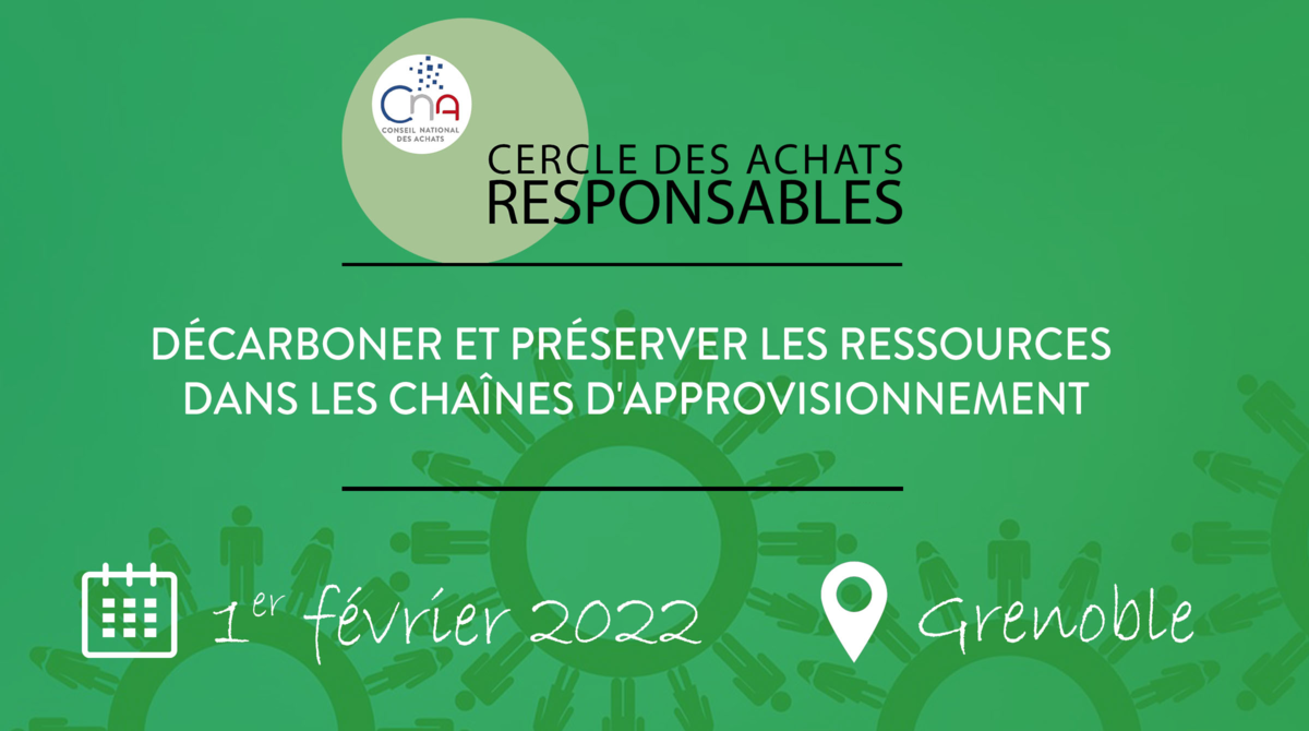 CERCLE DES ACHATS RESPONSABLES 2022