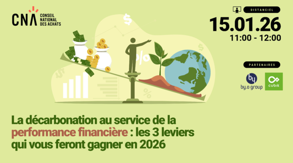 La décarbonation au service de la performance financière : les 3 leviers qui vous feront gagner en 2026