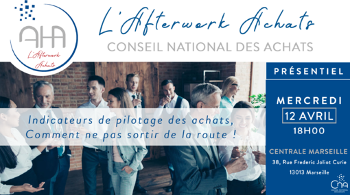 Afterwork achats PACA | Indicateurs de pilotage des achats, comment ne pas sortir de la route ! 