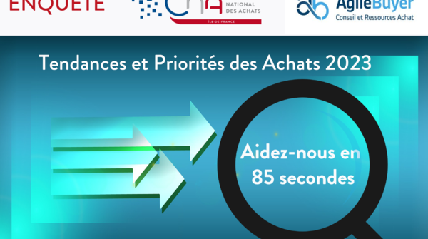 Etude Tendances Achats 2023 | Conseil National des Achats & AgileBuyer 