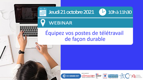 Webinar | Équipez vos postes de télétravail de façon durable