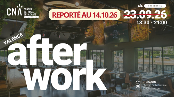 Afterwork Achats | Valence