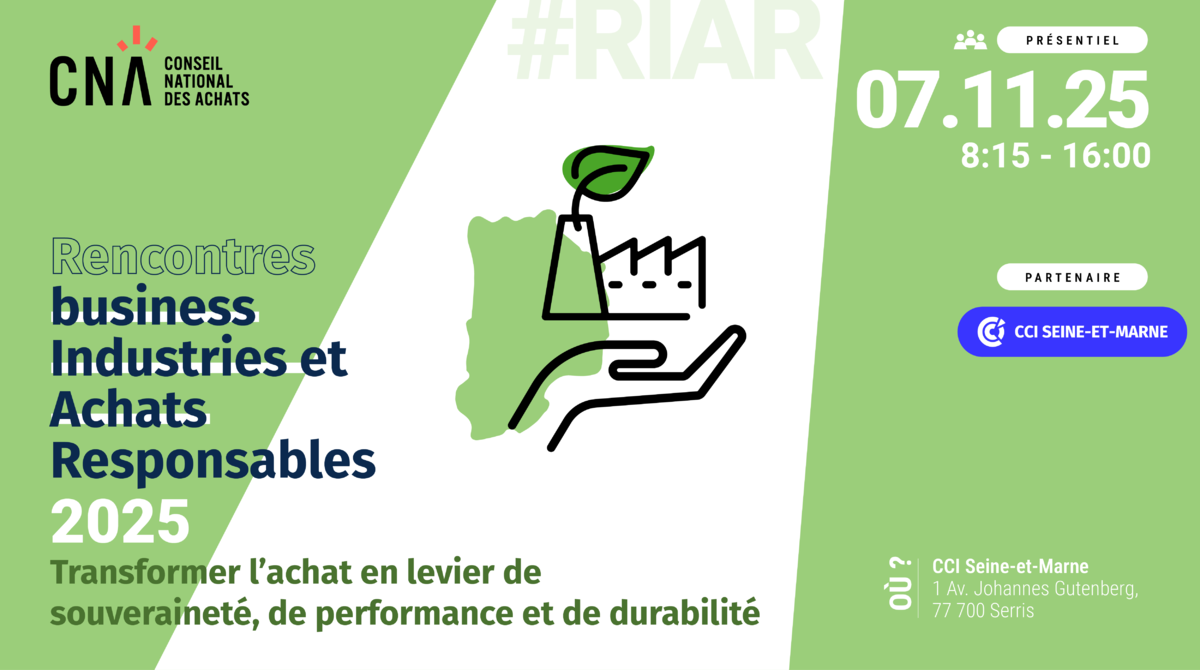 RIAR 2025 : transformer l’achat en levier de souveraineté, de performance et de durabilité