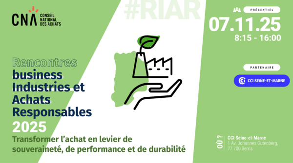 RIAR 2025 : transformer l’achat en levier de souveraineté, de performance et de durabilité