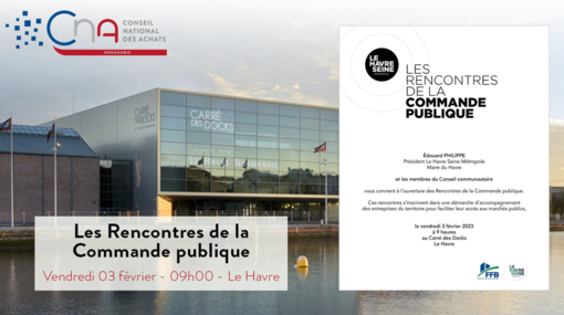 Les Rencontres de la Commande publique | Le Havre 