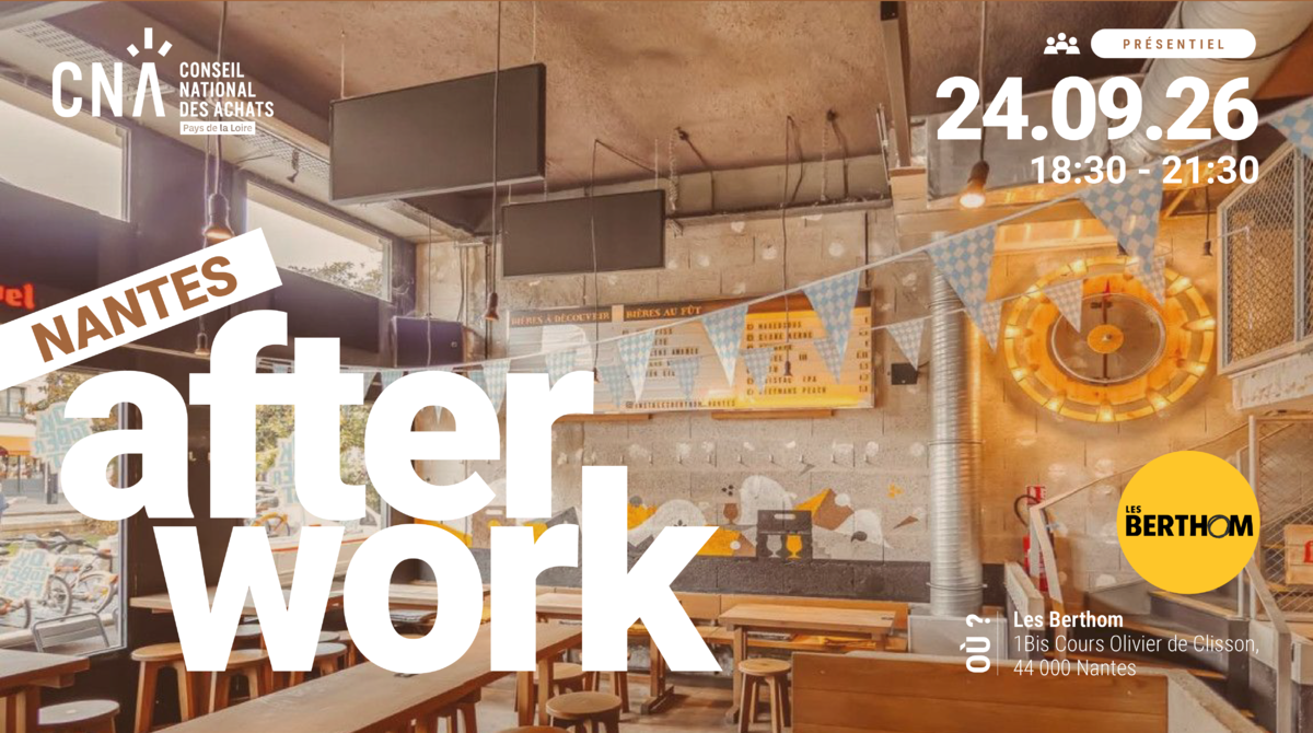 Afterwork Achats | CNA Pays de la Loire