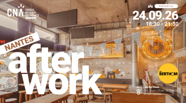Afterwork Achats | CNA Pays de la Loire