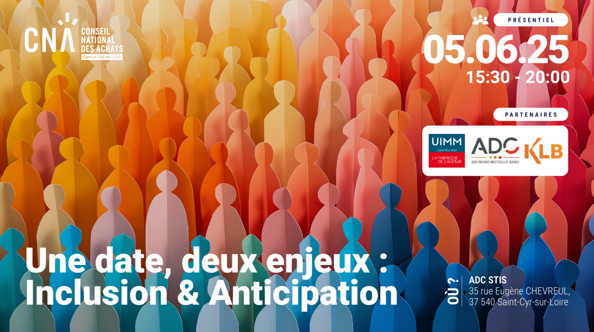 Une date, deux enjeux : Inclusion & Anticipation | Saint-Cyr-sur-Loire