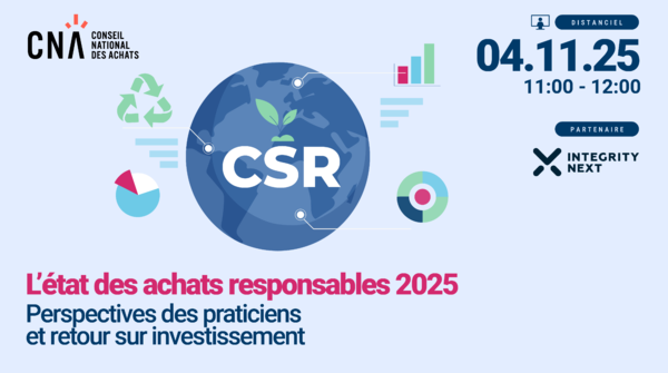 L’état des achats responsables 2025 – Perspectives des praticiens et retour sur investissement