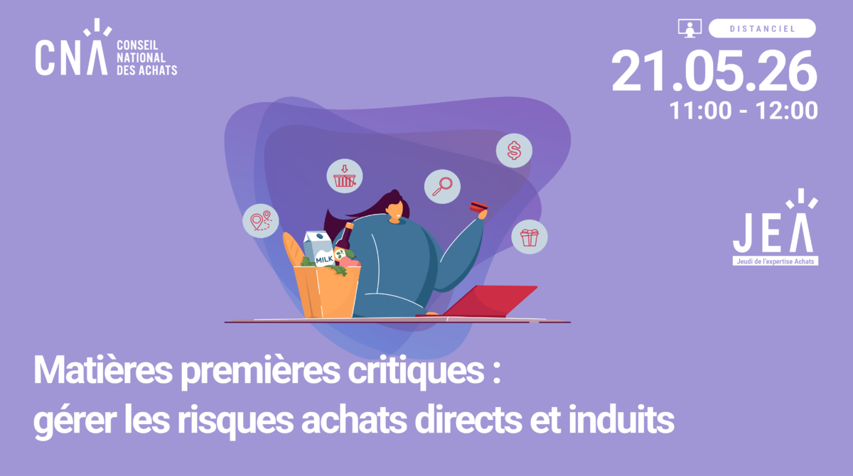 IDF | JEA Matières premières critiques : gérer les risques achats directs et induits