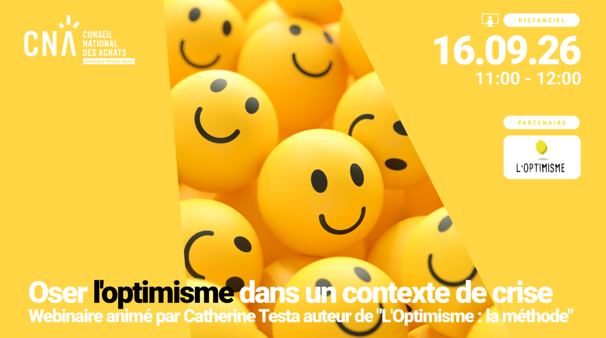 Oser l'optimisme dans un contexte de crise