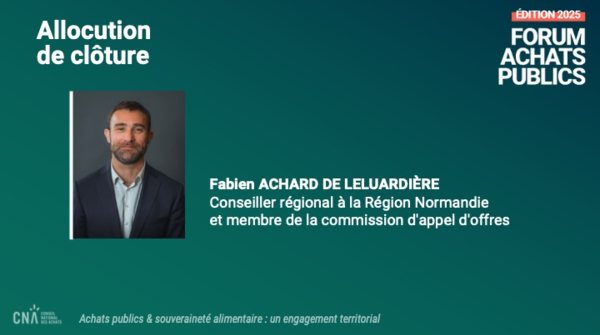 Allocution de clôture - FAP 2025