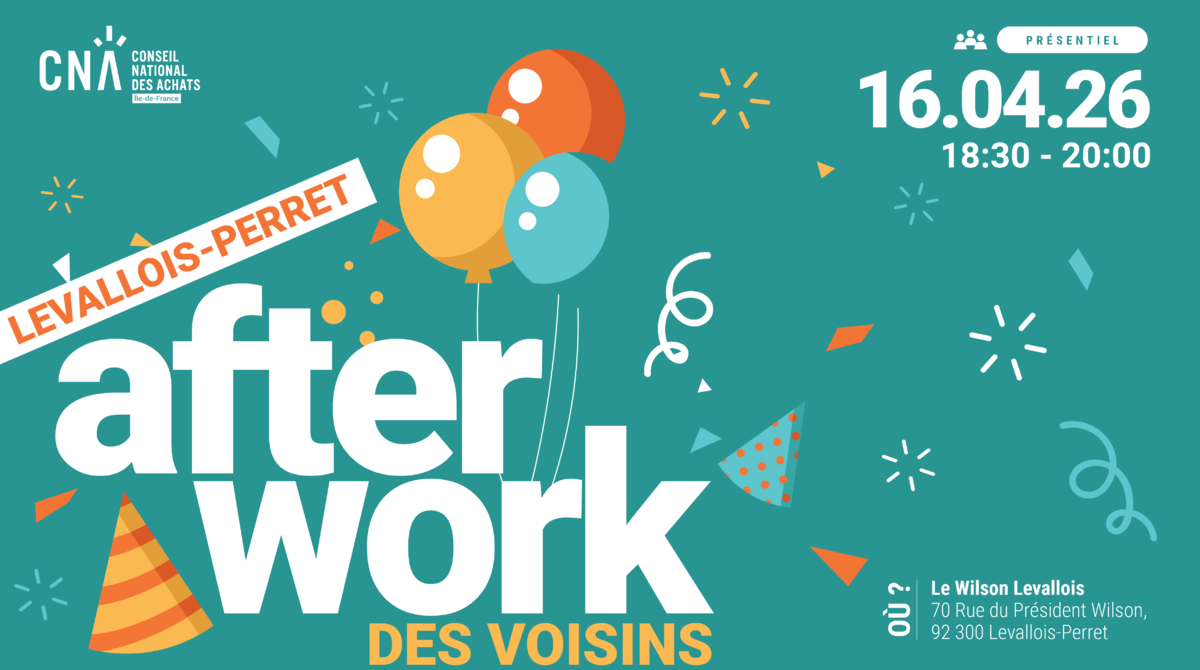 IDF | Afterwork CNA des voisins - 1ère édition