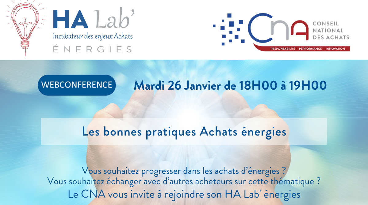 HA Lab' énergies N°4 | Les Bonnes pratiques Achats énergies