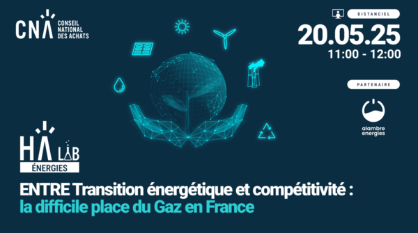 HA LAB' ÉNERGIES N°22 | ENTRE Transition énergétique et compétitivité : la difficile place du Gaz en France 	