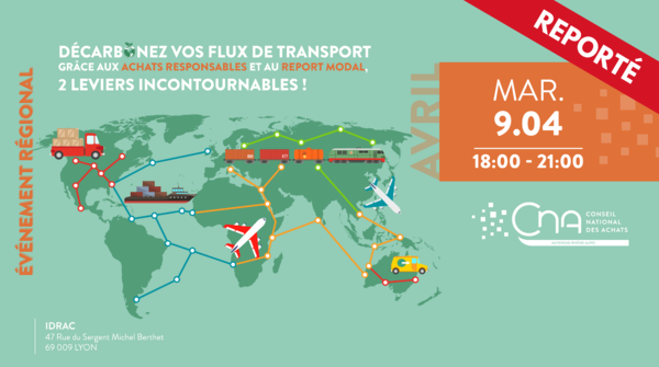 Décarbonez vos flux de transport grâce aux achats responsables et au report modal