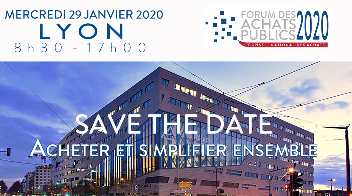 Lyon - Forum des Achats Publics 2020 | Acheter et simplifier ensemble