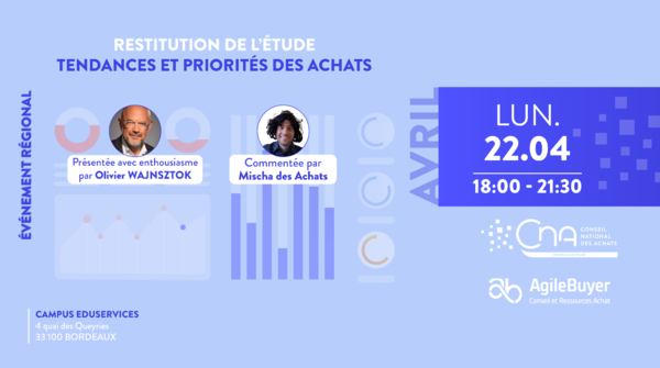 Tendances et priorités des Achats 2024 | Bordeaux