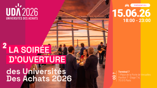La soirée d'ouverture des Universités des Achats 2026