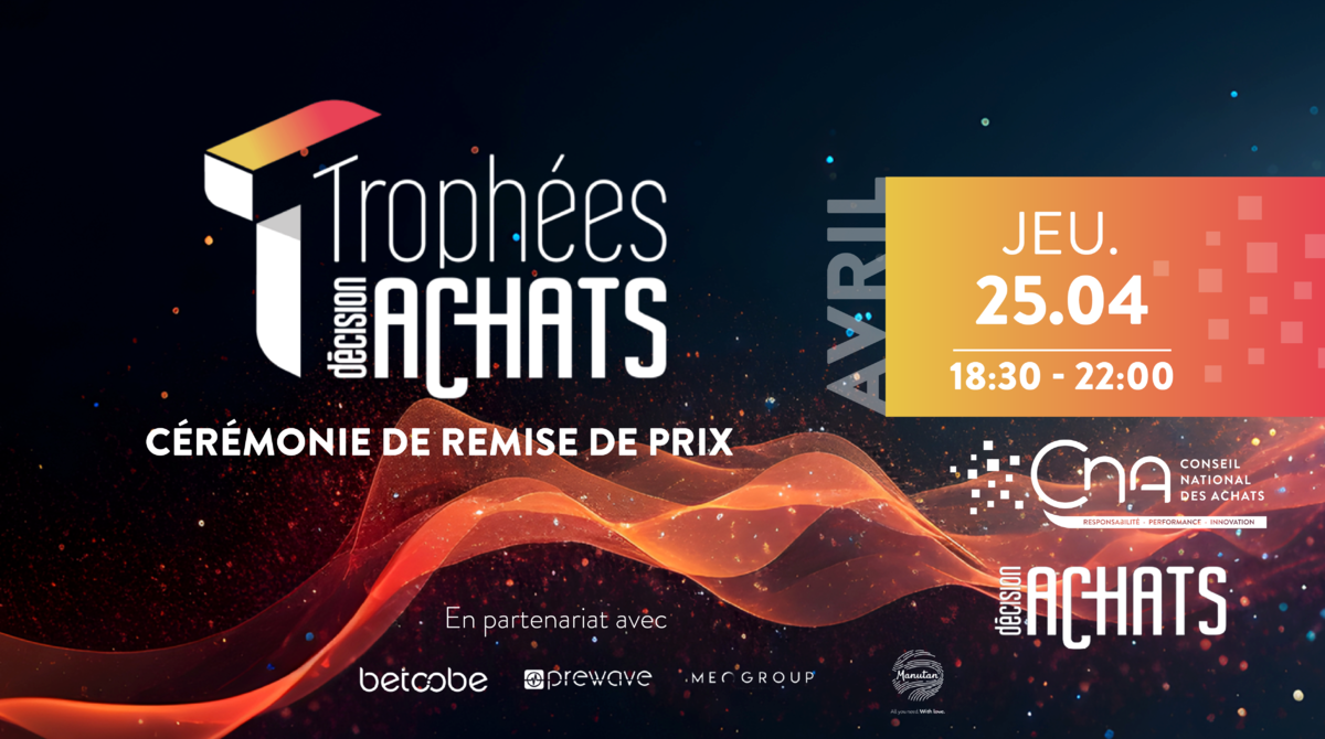 Cérémonie de remise des Trophées Décision Achats 2024