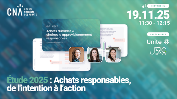 Étude 2025 : Achats responsables,  de l'intention à l’action
