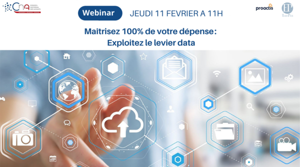 Webinar | Maîtrisez 100% de votre dépense : Exploitez le levier data. 