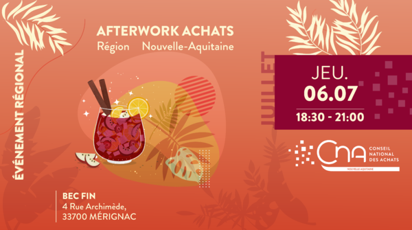 Afterwork Achats | Région Nouvelle-Aquitaine