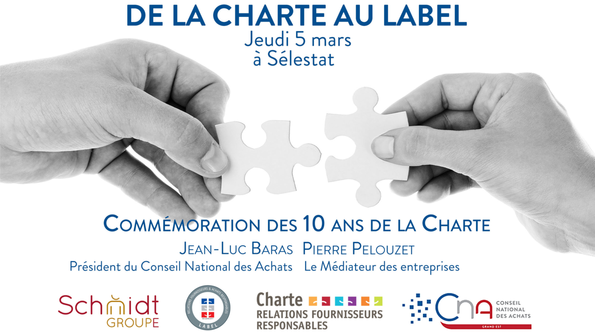 Grand Est - De la Charte au Label, Commémoration des 10 ans de la Charte