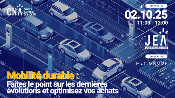JEA | Mobilité durable : Faites le point sur les dernières évolutions et optimisez vos achats