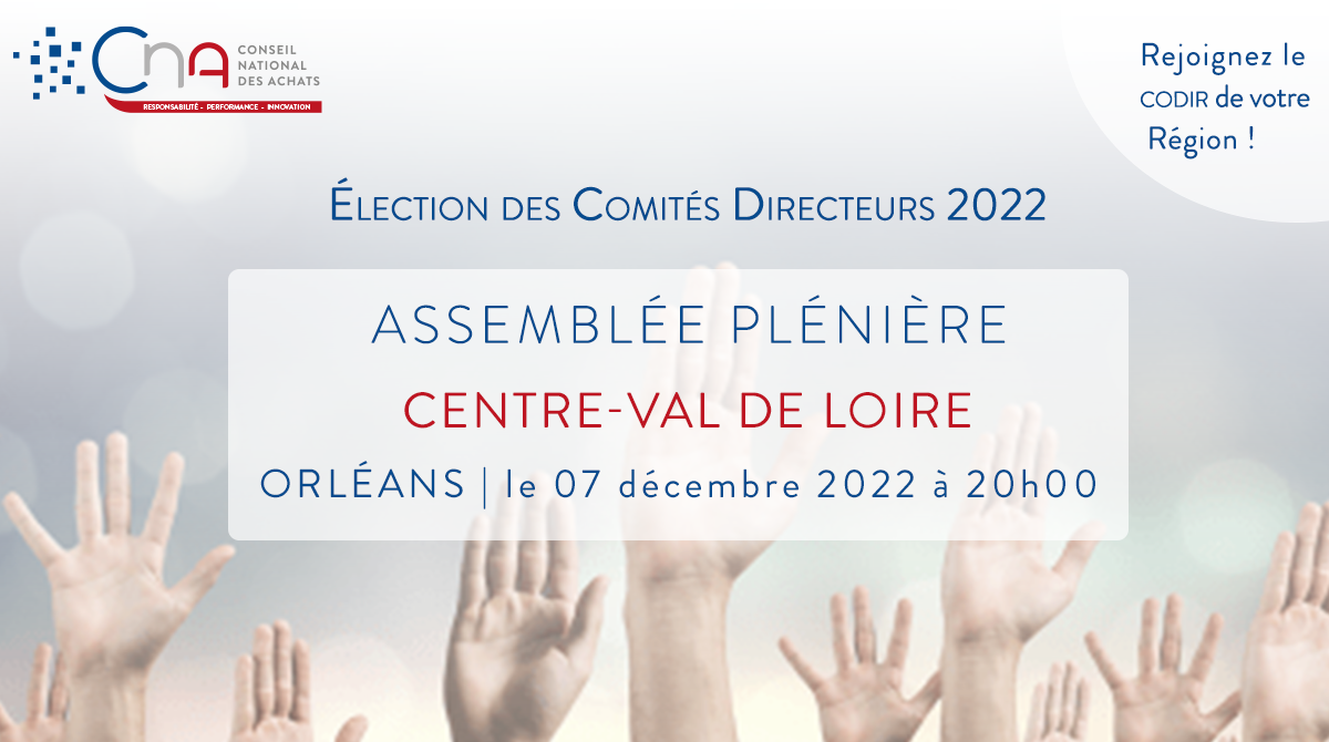 CENTRE-VAL DE LOIRE | Assemblée Plénière Régionale