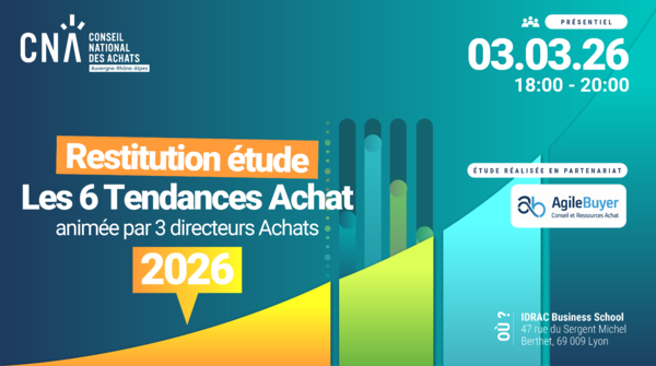 Table ronde autour des Tendances Achats 2026 | Lyon
